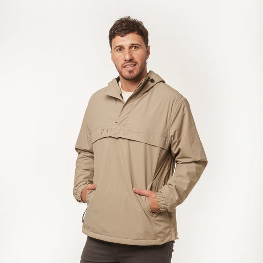 Campera Canguro Beige
