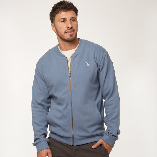 Campera Bomber Step Celeste