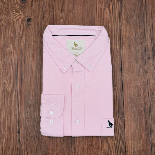 Camisa Hombre Lisa Rosada