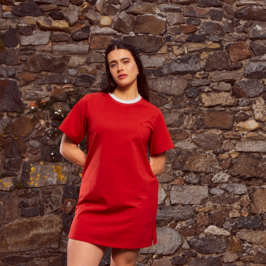 Vestido Remeron Rojo