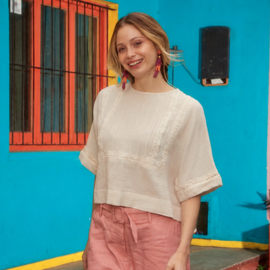 Blusa BOHO Natural