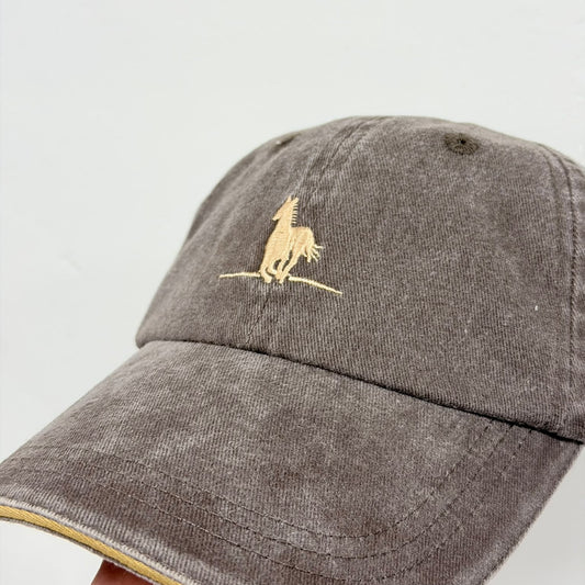 Gorro Solapa Marron Gastado