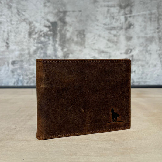 Billetera  Doble Marron