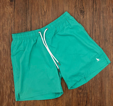 Short De Baño Hombre Verde