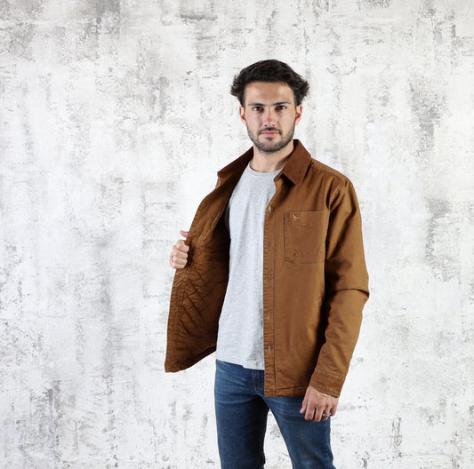Campera Gabardina Tostada