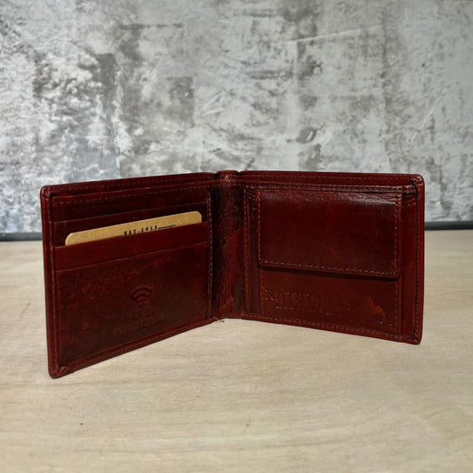 Billetera Monedero Chocolate