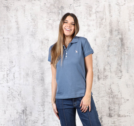 Polo dama Azul