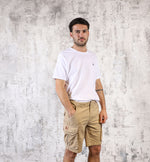 Bermuda Cargo Hombre Beige