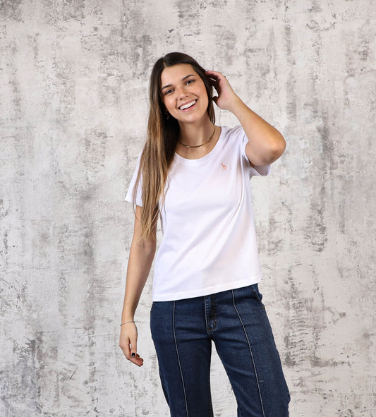 T-shirt Base Blanco