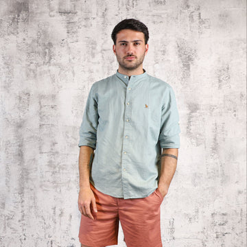 Camisa Lino Mao Verde