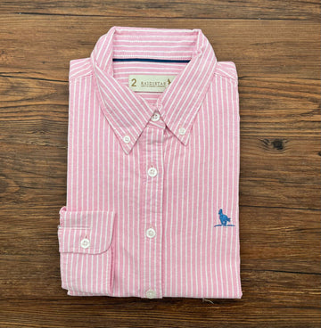 Camisa Dama Rayas 01 Rosa
