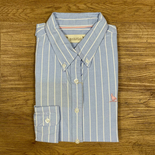 Camisa Rayas Celeste