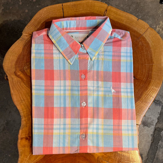 Camisa Dama Cuadros 08