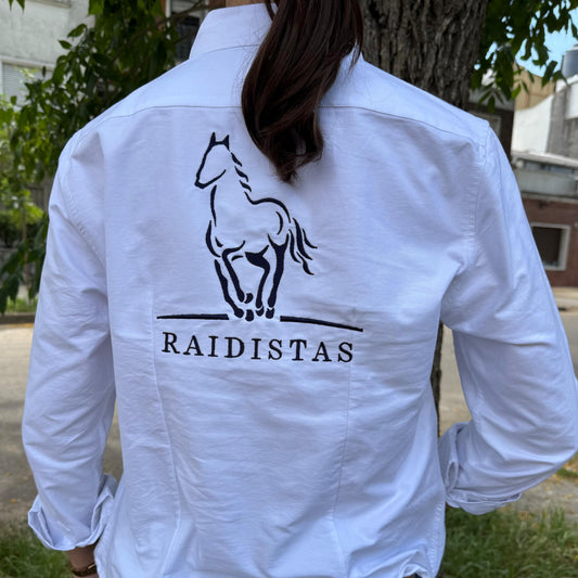 Camisa Jinete Dama Blanca