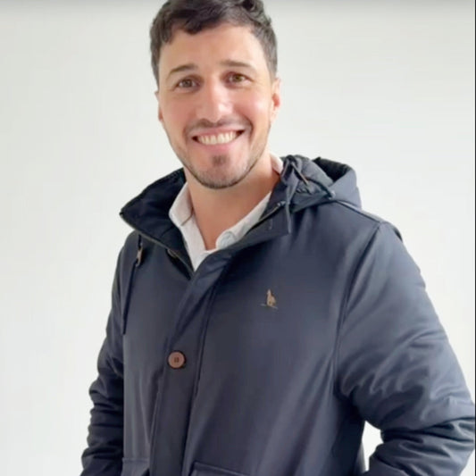 Parka Gabardina Marino