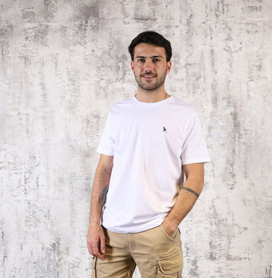 T-shirt a la base 24 Blanca