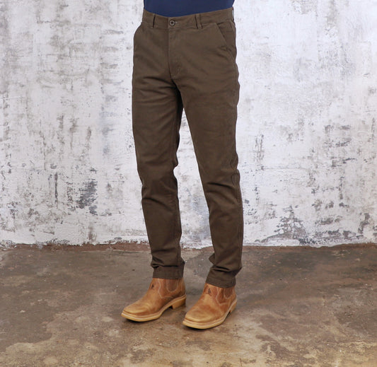Pantalon Casual Hombre Verde